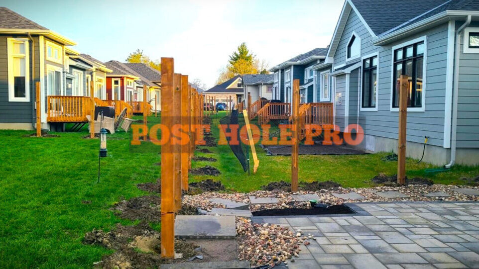"fence post installation Ottawa"